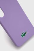 Чохол на телефон Lacoste S23 S911 колір фіолетовий