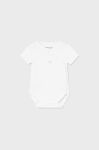 Дитяче бавовняне боді Mayoral Newborn колір білий (3428040)