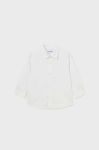 Бавовняна сорочка для немовля Mayoral колір білий (3429109)